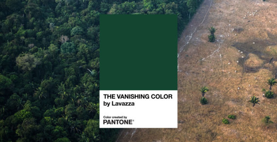 Lavazza & Pantone Color Institute highlight deforestation in the Amazon, with launch of The Vanishing Color