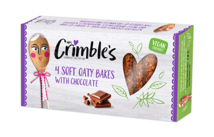Mrs Crimble’s Innovates With New Vegan-Friendly Soft Oaty Bakes With Chocolate