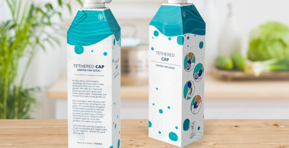 SIG announces launch of tethered caps for carton packs three years ahead of EU regulatory requirements