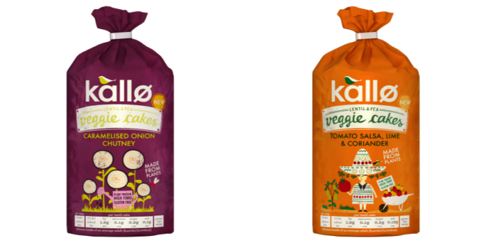 KALLØ Extends Innovative, Pea-Protein Veggie Cakes With Delicious New Flavours
