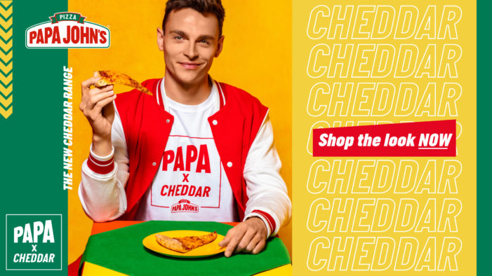 PAPA JOHN’S Collabs With Cheddar In Satirical New Global Marketing Campaign