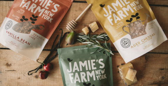 Pearlfisher’s redesign brings a unique offer to the table for gourmet granola brand, Jamie’s Farm New York