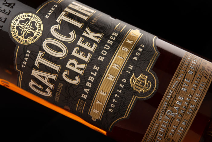 Catoctin Creek Distilling Company Exports Rabble Rouser Bottled In Bond Rye Whisky to the UK for the first time.