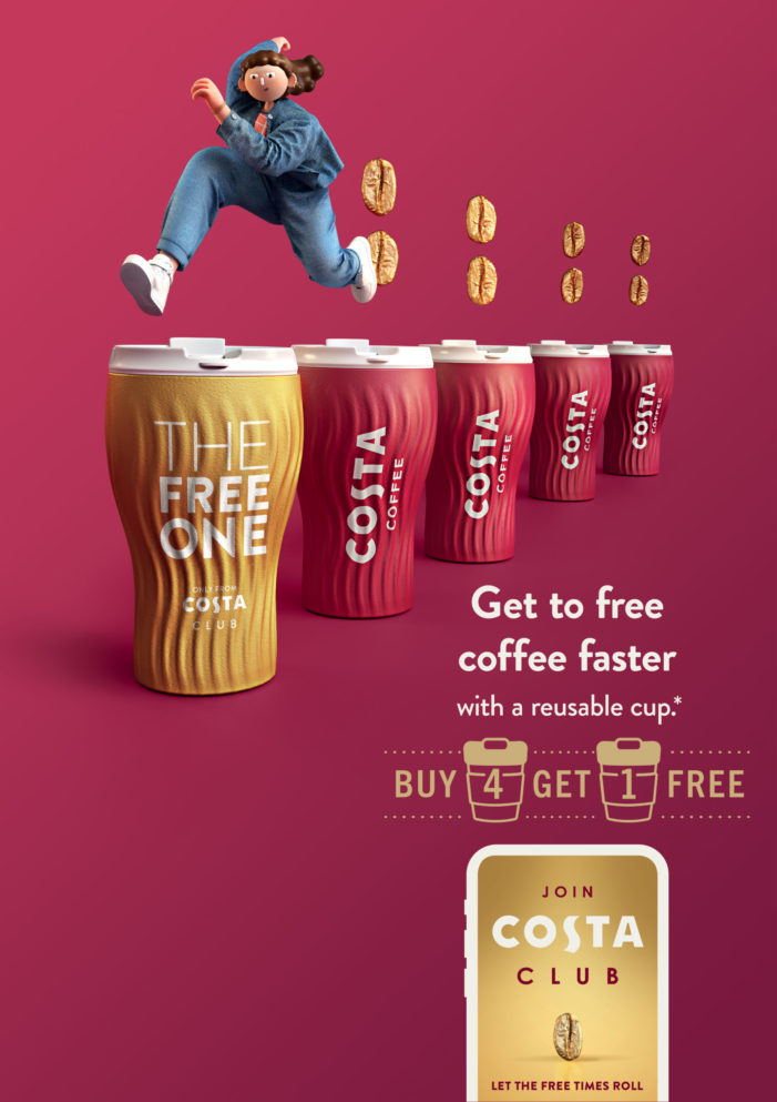 COSTA COFFEE Unveils “COSTA CLUB”, A New Loyalty Proposition With Value At Its Heart