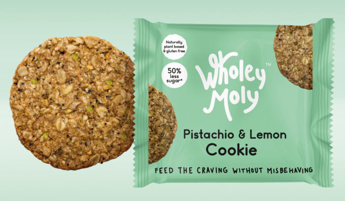 Sept 21 Sees Wholey Moly Add A Pistachio & Lemon Healthier Living Cookie To Its                Full-Bodied Flavour Locker AND Secure Breakthrough Ocado & Sainsbury’s Listings