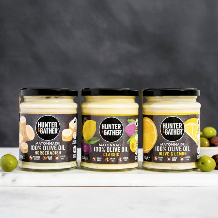 HUNTER & GATHER Expands ‘Clean Condiments’ Range With The Launch Of UK’s First 100% Olive Oil Mayonnaise