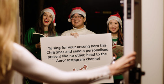 Sing For Your Unsung Hero This Christmas: Aero® Bliss Launches A Series Of Personalised Doorstep Carol Concerts