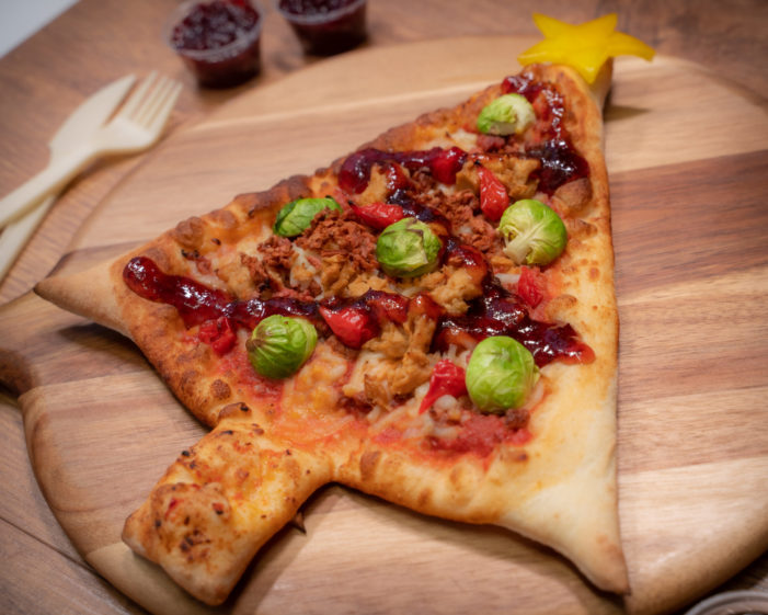 TREE-MENDOUS! Meatless Farm And NXT LVL PZA Launch The UK’S First Plant-Based Christmas Tree Pizza