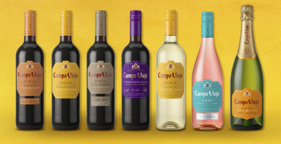CAMPO VIEJO Unveils New Bottle And Label With Design By Nude Brand Creation