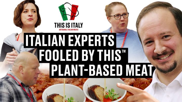 MAMMA MIA! Plant-Based Meat Brand Tricks Entire Italian Food Show
