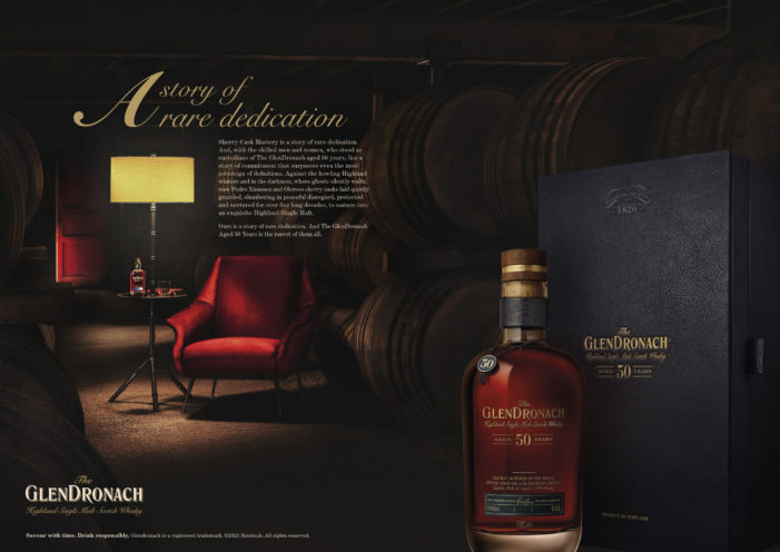 SOUTHPAW Launches “A Story Of Rare Dedication” For The Glendronach Aged 50 Years