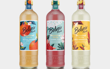 B&B Studio Continues Its Relationship With Premium Soft Drinks Brand Belvoir Farm With The Launch Of New Botanical Sodas Range