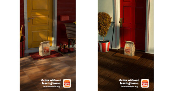 BURGER KING® Invites Everyone To Order Without Leaving Home Via Its APP With New OOH Campaign
