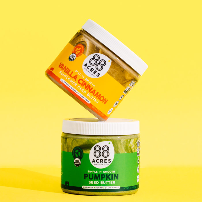 ROOK/NYC’s New Packaging Design For 88 Acres’ Seed Butter Line Sets Smooth Expectations