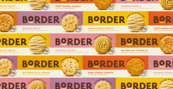 B&B studio rebrands Border, bringing accessible premium design to the biscuit category.