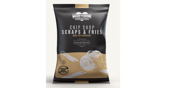 Made for Drink Collaborates With Laurent-Perrier To Create The Perfect Champagne Snack – Chip Shop Scraps & Fries 