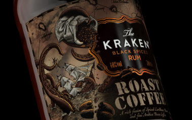 NB Unveil A New Label Design For The Kraken Rum, Roast Coffee 
