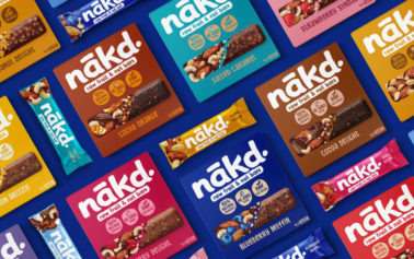 The iconic global natural snack brand, nākd. has been refreshed by BrandMe