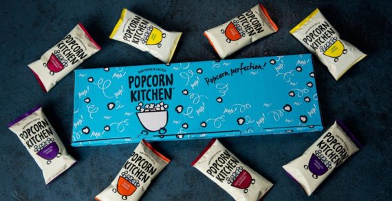 POPCORN KITCHEN THINKS OUTSIDE THE BOX (OR INSIDE THE LETTERBOX)