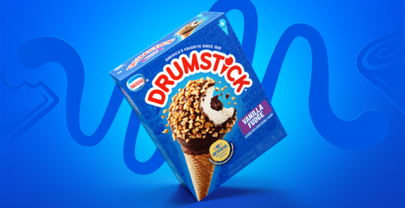 America’s Favorite Sundae Cone, Nestlé Drumstick, Cools off the Competition with Redesign