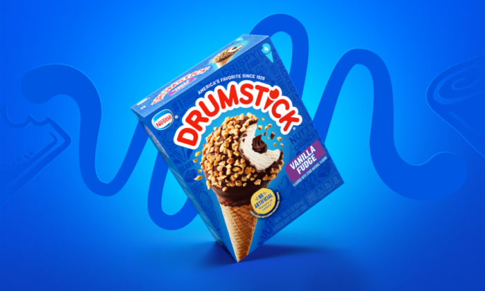America’s Favorite Sundae Cone, Nestlé Drumstick, Cools off the Competition with Redesign