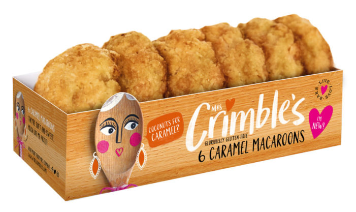 <strong>MRS CRIMBLE’S EXPANDS CULT MACAROONS WITH ON-TREND CARAMEL FLAVOUR</strong>