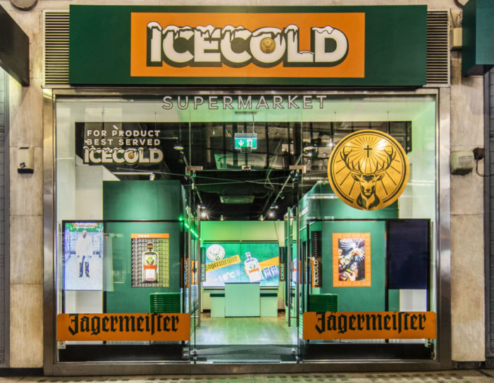 THE WAIT IS OVER – JÄGERMEISTER OPENS THE ICECOLD SUPERMARKET ON OXFORD STREET