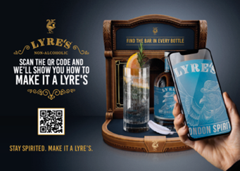 LYRE’S TRANSPORTS DRINKERS TO THE IMPOSSIBLE BAR WITH NEW AUGMENTED REALITY TECHNOLOGY 