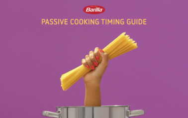 Barilla and Publicis Italy/LePub, in collaboration with TOILETPAPER, embrace “Passive Cooking”: a more sustainable way to cook pasta that shows love to the planet