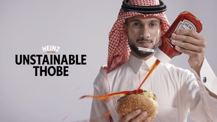 Heinz creates first ever stain-proof thobe for Middle East campaign