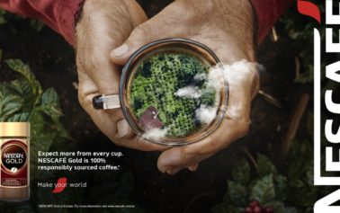 <strong>NESCAFÉ launches the new global platform “Make your world” in Europe with the campaign “Expect more from every cup”</strong>