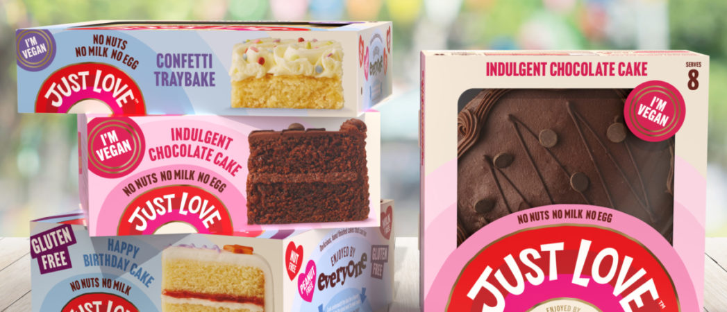 No nuts. No milk. Just Love! <strong>Biles Hendry revolutionises Just Love’s inclusive celebration cakes brand</strong>