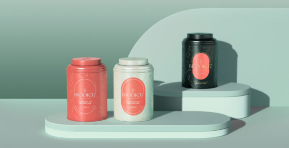 <strong>Butterfly Cannon creates a tea brand identity worth celebrating for new-to-world tea ‘atelier’, Brook37.</strong>