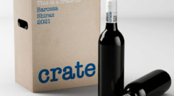 Crate propels sustainable packaging to the next level with the world’s first label-less wine, designed by Denomination