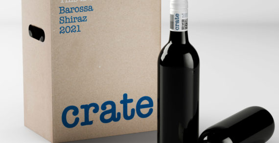 Crate propels sustainable packaging to the next level with the world’s first label-less wine, designed by Denomination