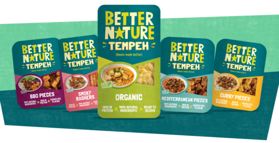 <strong>Better Nature Tempeh launches £3m funding round to drive mainstream retail growth, with the brand’s first UK supermarket listing in Tesco</strong>