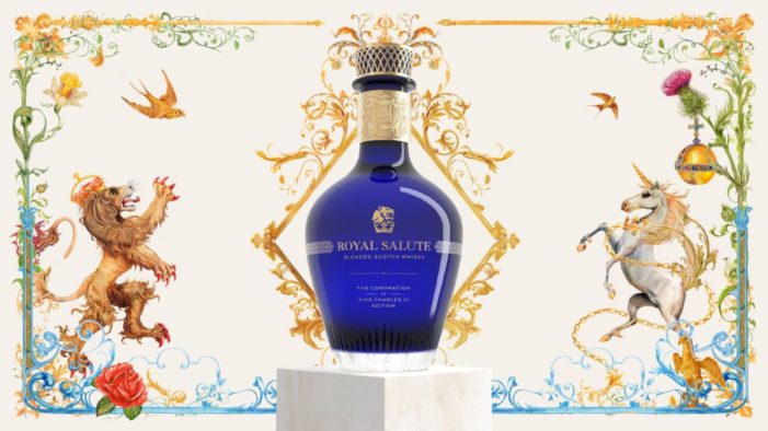 BOUNDLESS BRAND DESIGN HAVE DESIGNED THE ULTIMATE COLLECTABLE, ROYAL SALUTE CORONATION OF KING CHARLES III EDITION.