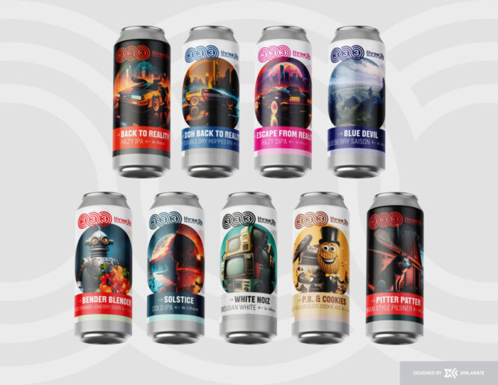 <strong>Rebranding Becomes a Family Affair for Three 3’s Craft Beer</strong>