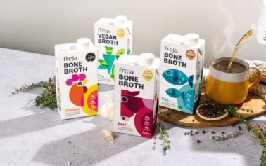 <strong>THE COLLABORATORS REBRANDS TAKE STOCK TO BECOME FREJA NATURAL NORWEGIAN BONE BROTH</strong>