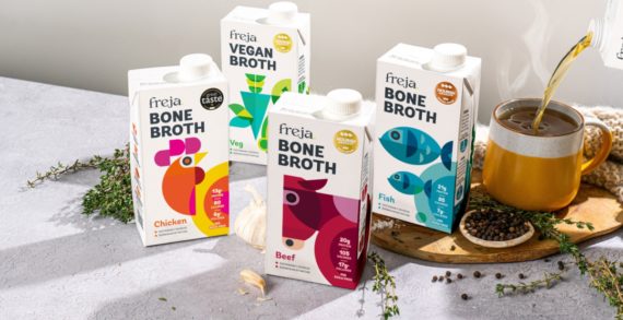 <strong>THE COLLABORATORS REBRANDS TAKE STOCK TO BECOME FREJA NATURAL NORWEGIAN BONE BROTH</strong>