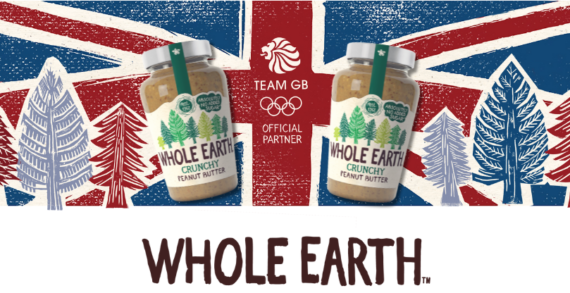 Whole Earth becomes Official Peanut Butter partner of Team GB for Paris 2024