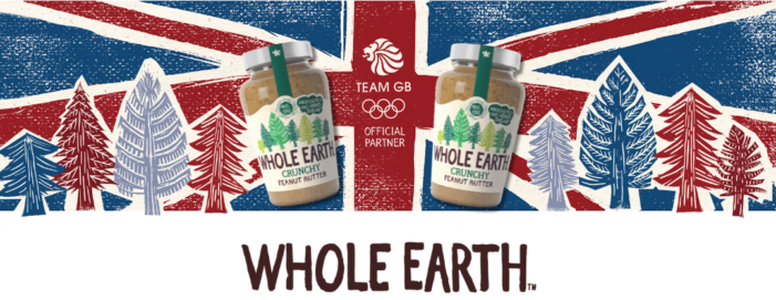 Whole Earth becomes Official Peanut Butter partner of Team GB for Paris 2024