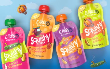 Tasty snacks for Big Kids: Biles Hendry’s new design launches Ella’s Kitchen into a new age category