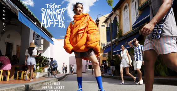 Tiger Beer creates the first puffer jacket that literally keeps you cool in the heat