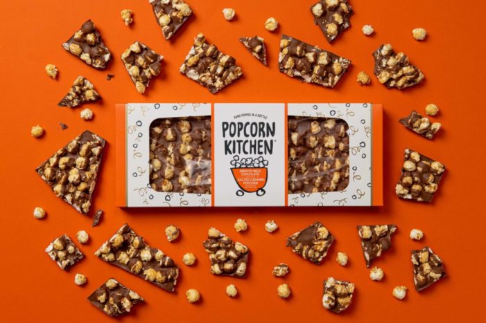 <strong>POPCORN KITCHEN MAKES ITS EAGERLY ANTICIPATED MOVE INTO TOP-GRADE CONFECTIONERY</strong>