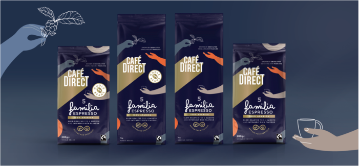 <strong>Family (and friends) support Cafédirect in celebrating smallholder coffee growers.</strong>