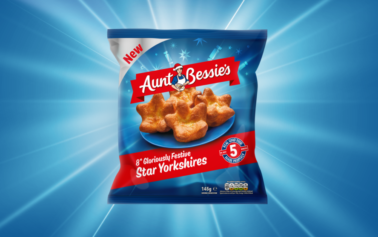 <strong>Sun Branding adds festive spirit to Aunt Bessie’s new Star-shaped Yorkshire Puddings</strong>