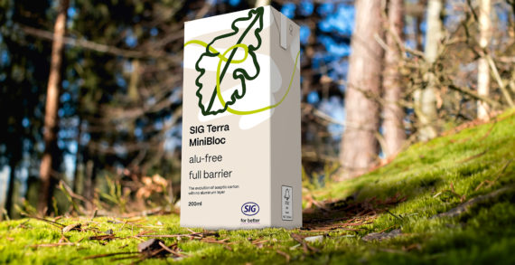 SIG wins top sustainability award for its pioneering SIG Terra Alu-free Full barrier packaging material