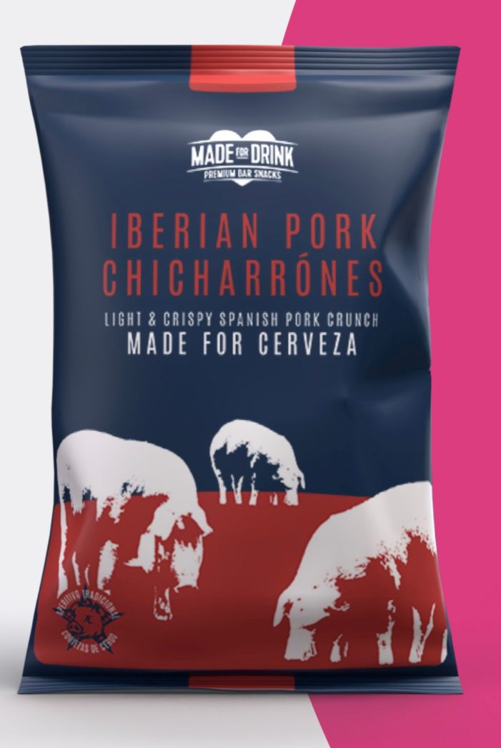 MADE FOR DRINK SEEKS A SLICE OF THE LUCRATIVE PORK SCRATCHINGS MARKET WITH THE LAUNCH OF ITS SUBLIME IBERIAN PORK CHICHARRONES