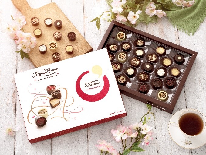 LILY O’BRIEN’S BUILDS ON DESSERTS COLLECTION SUCCESS WITH NEW LIMITED-EDITION SKU